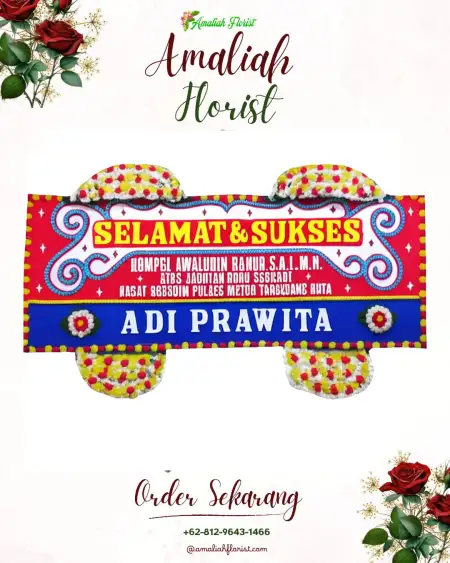 Papan Bunga Ucapan Selamat Katekan